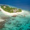 Mirihi Island Resort Aerial