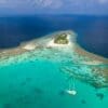 Mirihi Island Resort Aerial 2