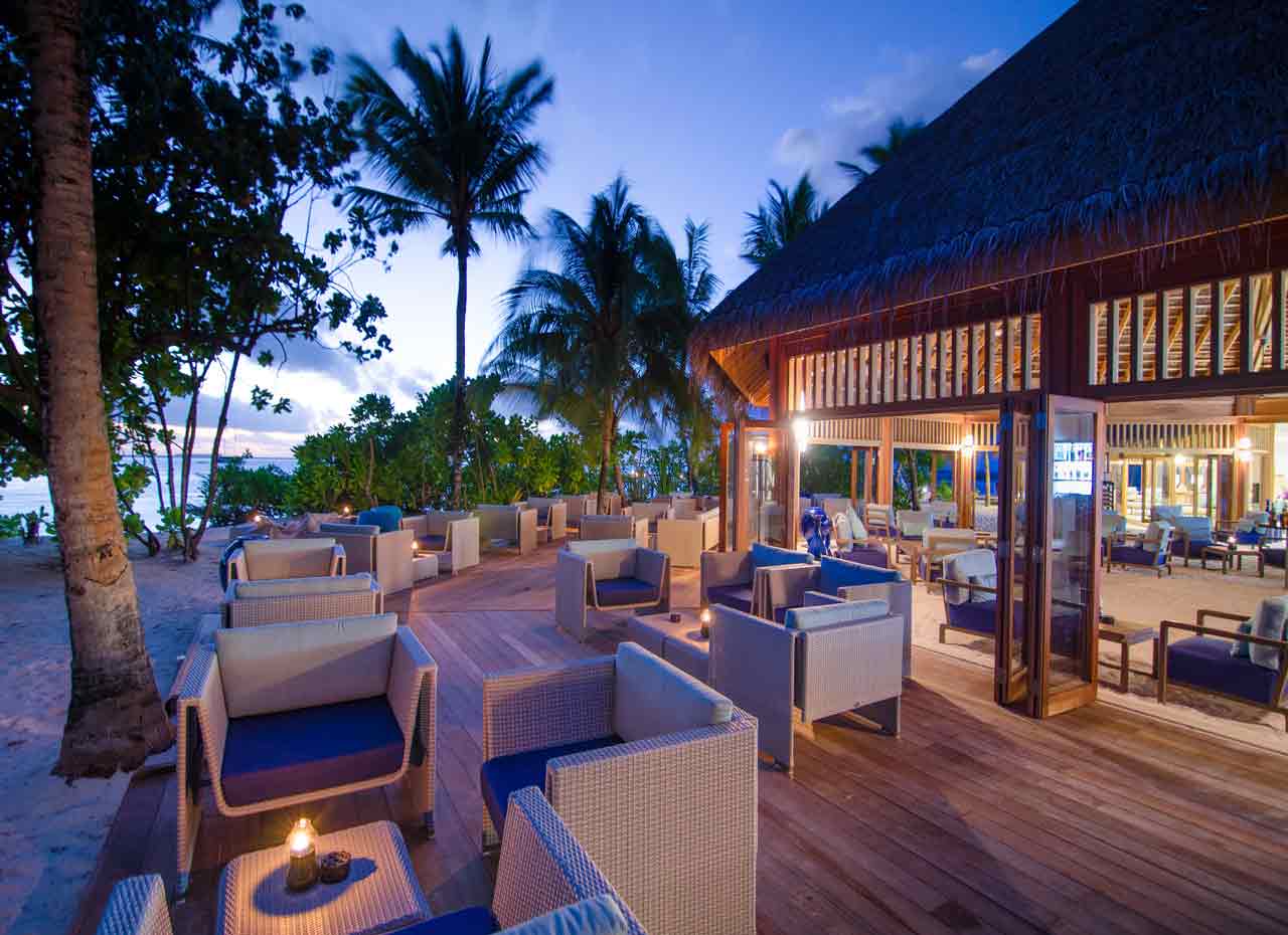 Mirihi Island Resort Anba Bar Terrasse 2