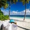 Mirihi Island Resort Anba Bar am Strand