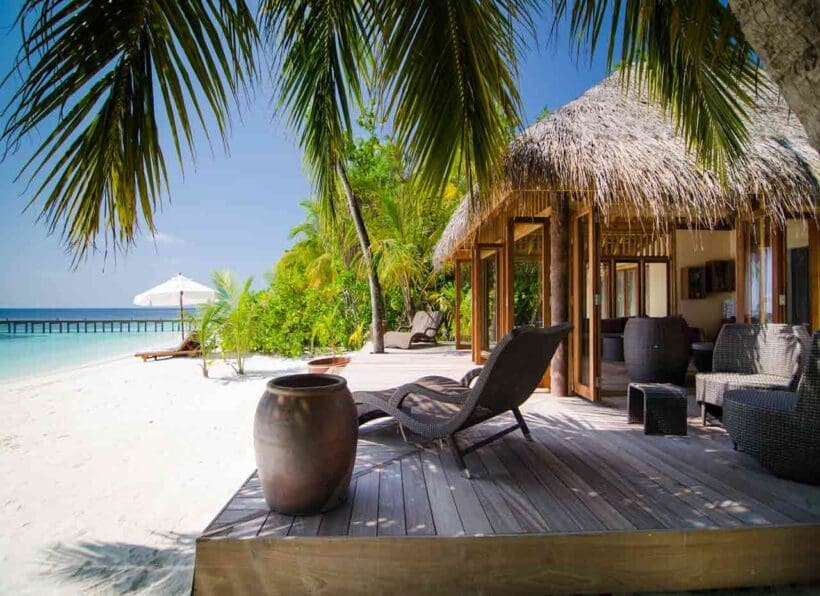 Mirihi Island Resort Duniye Spa außen