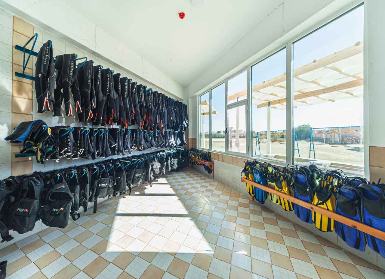 Shoni Bay Dive Club Ausrüstung